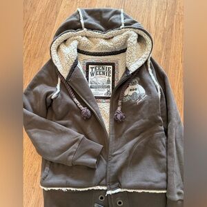 Teenie Weenie Brown Sherpa Jacket